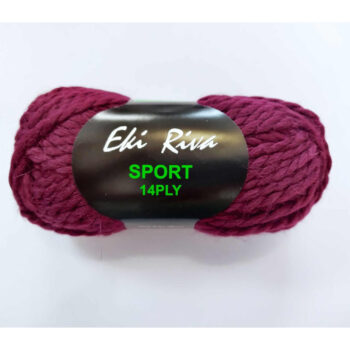 Eki Riva Alpaca Sport 14 Ply Burgundy