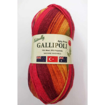 Naturally Gallipoli 4 Ply Print 301