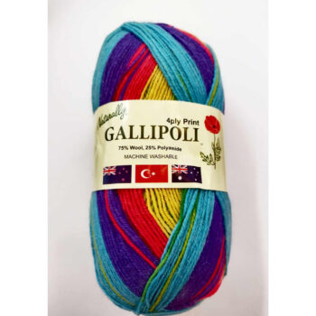 Naturally Gallipoli 4 Ply Print 300