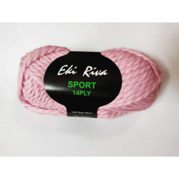 Eki Riva Alpaca Sport 14 Ply Pale Pink