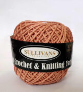 Sullivans Crochet & Knitting Cotton 4 ply - Apricot