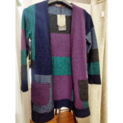 Noble Wilde Possum Merino Patchwork Coat