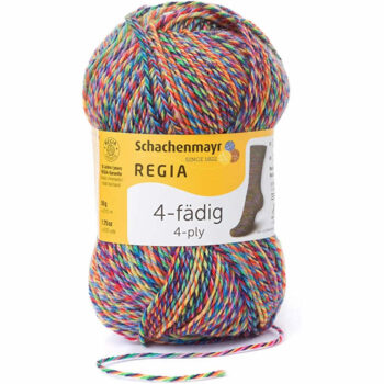 Regia 4 Ply Colour 50g - 4068 Flowerfield