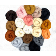 All Creatures Great & Small Merino Roving Mixed Pack 500g