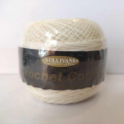 Sullivans Crochet Cotton Size 40 - Light Ecru 112