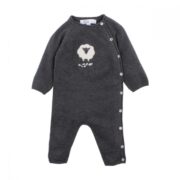 Bebe Sheep Romper Charcoal