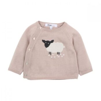 Bebe Side Button Sheep Jumper