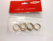 Macrame Metal Ring 12mm 6pk