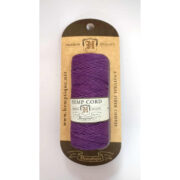 Hemp Macrame Cord 62.5m - Purple