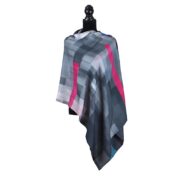 SILK+ART+SCARVES+MERINO+PONCHO+STAINED+GLASS+PINK+3+RRP+_165