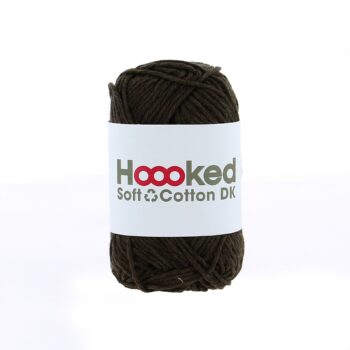 Hoooked Soft Cotton DK 50g - Havana Brown