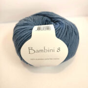 Bambini 8 ply Merino Wool 50g - Airforce 247