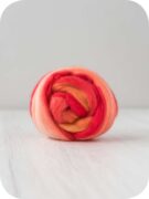 Extra Fine Merino Wool Roving 100g - Moulin Rouge
