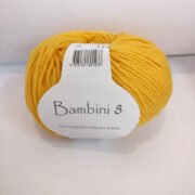 Bambini 8 ply Merino Wool 50g - Sunflower 20