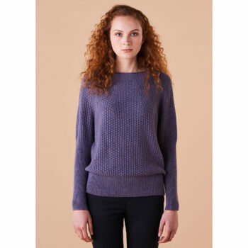 Uimi Merino Wool Bellamy Jumper - Fig