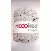Hoooked Zpagetti Cotton T-shirt Yarn 800g Grey Print