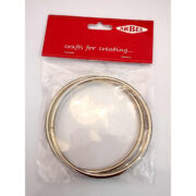 Macrame Metal Ring 75mm 2pk