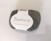 Bambini 8 ply Merino Wool 50g - Silver 02