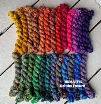 Koigu 25 day KPPPM Pencil pack- Hematite Bright Future