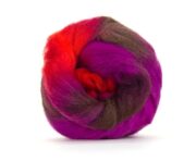 Space Dyed Wool Roving 100g - Saturn
