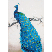 Diamond Dotz - Blue Peacock