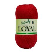 Loyal 4 Ply 50g - Red