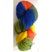 Hand Dyed Corriedale 8 Ply - Spiros
