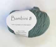 Bambini 8 ply Merino Wool 50g - Duck Egg