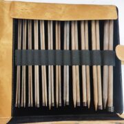 LYKKE Umber Straight Needle Set 25cm