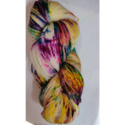 Hand Dyed Merino Wool 4 Ply 100g - Aurora