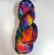 Hand Dyed Merino Wool 4 Ply 100g - Loretto