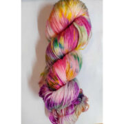 Hand Dyed Merino Wool 4 Ply 100g - Tutti Frutti
