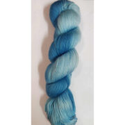 Hand Dyed Merino Wool 4 Ply 100g - Sky