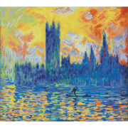 Diamond Dotz - London Parliament In Winter