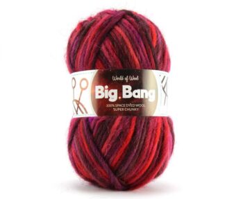 Big Bang Chunky Wool Yarn 100g - Deep Space nine