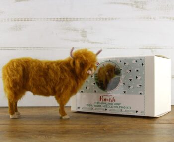 Hamish The Highland Cow Needle Felting Kit