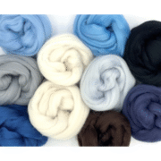 Winter Wonderland Merino Wool Roving Pack - 250g