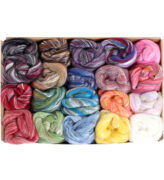 Ashford Merino & Silk Roving Sampler Pack