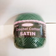 Sullivans Satin Crochet Cotton 2 ply - Holiday Green
