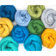 Summer Holiday Merino Wool Roving Pack - 250g