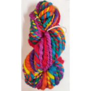 Hand Spun Wool Yarn 100g - Ferris Wheel