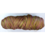 Extra Fine Merino Wool Roving & Tussah Silk 100g - Fruit Basket