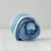 Extra Fine Merino Wool Roving 100g - Starry Night