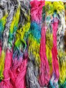 Hand Dyed Merino Wool 8 Ply 100g - Funky Jungle