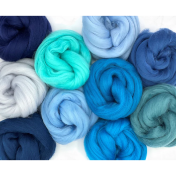Woolly Waves Merino Wool Roving Pack - 250g