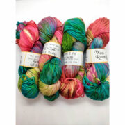 Hand Dyed Merino Wool 8 Ply 100g - Ariel