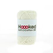 Hoooked Soft Cotton DK 50g - Ibiza Ivory