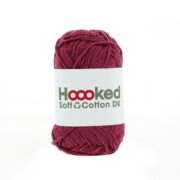 Hoooked Soft Cotton DK 50g - Hanoi Plum