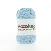 Hoooked Soft Cotton DK 50g - Dublin Blue