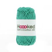 Hoooked Soft Cotton DK 50g - Tokyo Turquoise